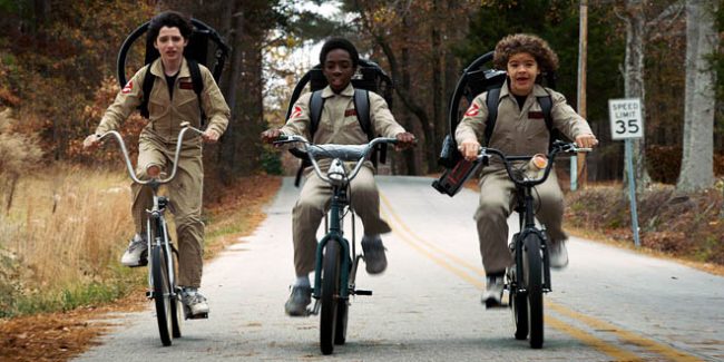 mike stranger things bike