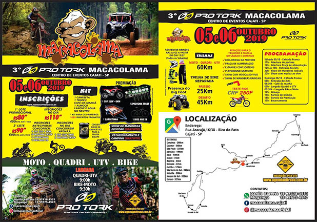 3º Pro Tork Macacolama