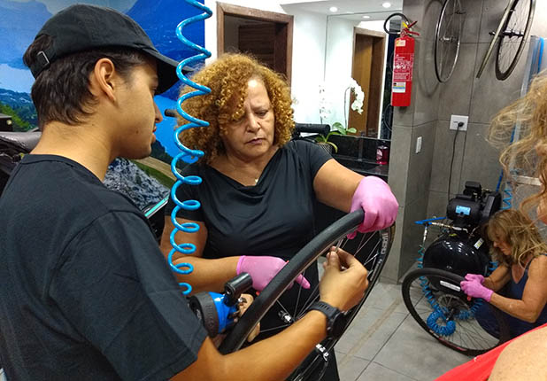 I Workshop de Mecânica Emergencial de Bicicletas