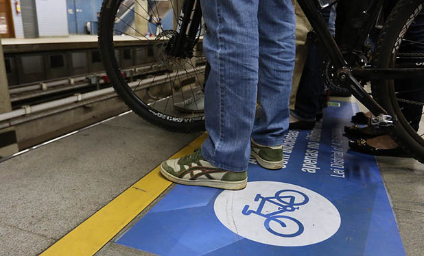 Bike no Metrô