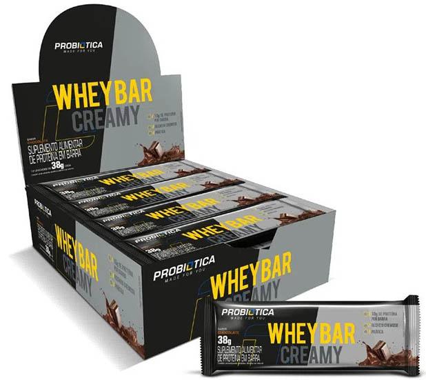 Probiótica Whey Bar Creamy