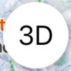 Strava ícone 3D