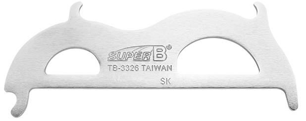 Medidor de desgaste de corrente Super B Tools TB-3326